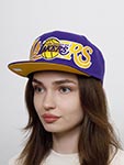 Бейсболка MITCHELL NESS арт. HHSS7646-LALYYPPPPURP Los Angeles Lakers NBA (фиолетовый)